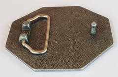 WESTERN BIKER MOTORCYCLE BIKE CHAIN BRASS COLOR BELT BUCKLE