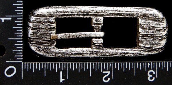 MG10139 VINTAGE ***HAND CARVED*** RECTANGULAR TONGUE TYPE BELT BUCKLE