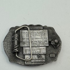 Vintage 1985 B-17 Flying Fortress 50th Anniversary Belt Buckle Limited Edition