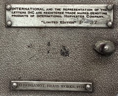 Vintage 1907-1909 International Auto Wagon Belt Buckle – Bergamot