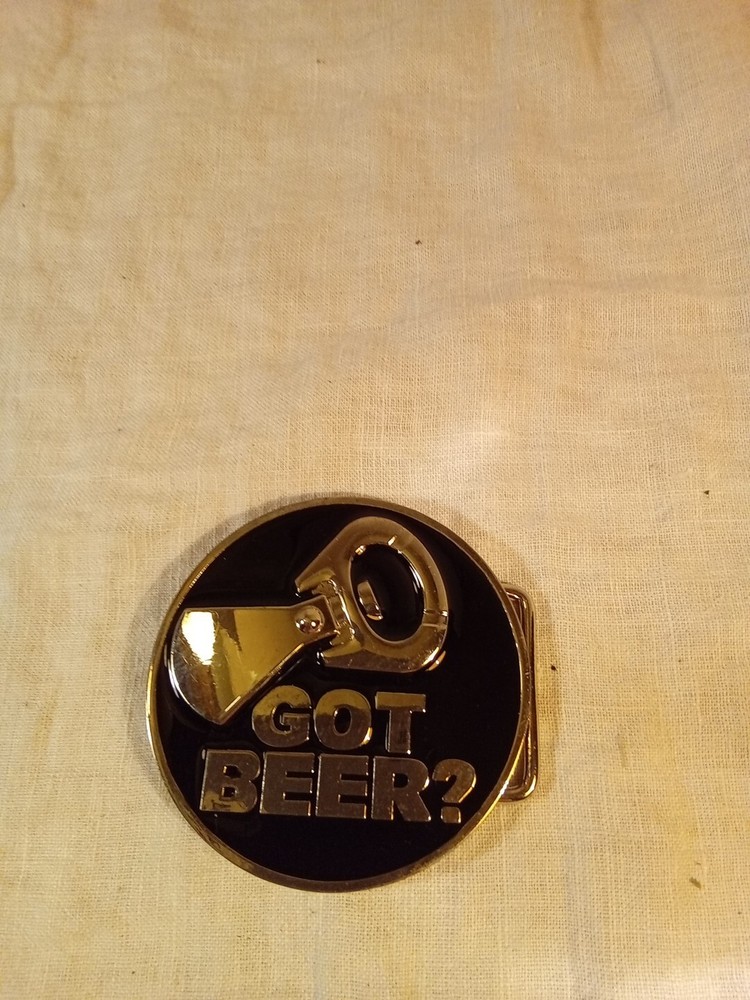 Got Beer Novelty belt buckle Enamel Metal Men Woman Unisex Western Cowboy