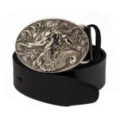 Aquarius german silver belt buckle, Horoscope Astrological Zodiac Sign buckle