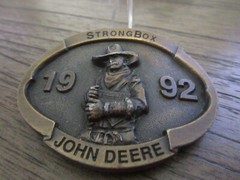 1992 John Deere Limited Edition Belt Buckle #310Q