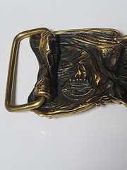 Karmpa Valkyrie Brass Belt Buckle- Viking Ukraine Metal Art Cast