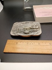 Yellowstone National Park 125th Anniversary Ltd. Edition Hamilton Stores Pewter
