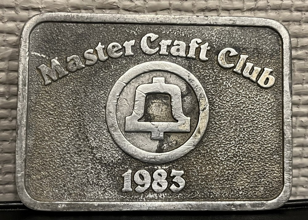 Vintage (1983) Southwestern Bell Linesman Belt Buckle (Master Craft Club)