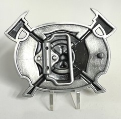 Enameled Fire Department Belt Buckle – USA Seller!