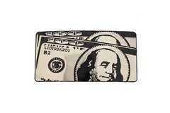 NEW Men Silver Metal Buckle Hip Hop Street Wear Fashion Clubwear 100$ Bill Money