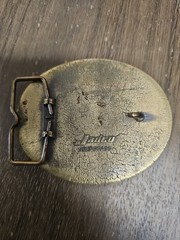 NRA Life Member Right To Bear Arms Belt Buckle Solid Brass Jadco Hunting Guns