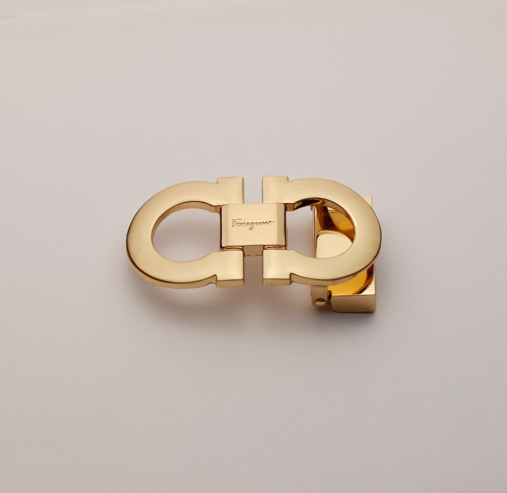 Salvatore Ferragamo Alloy Belt Buckle Copper for 34-35mm leather strap