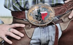 Texas State Map Flag Western Rodeo Cowboy Cowgirl Belt Buckle Hebillas Vaqueras