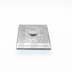 925 Sterling Silver Antique Diamond-Cut Westinghouse 25 Years Award Belt Buckle