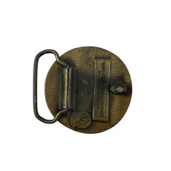 Vintage BPOE Elk&rsquo;s Club 1976 Hand Cast 3D Metal Belt Buckle RMC