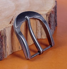 Metal Square Single Prong Pin Belt Buckle Fits 40MM Tongue Leather Belts Straps