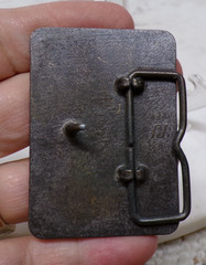 Vintage Jack Daniels OId Time #7 Brand Tennessee Sour Mash Whiskey Belt Buckle
