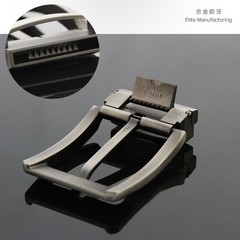 1PCS Silver Gray Quality Pin Buckle for Mens Belt