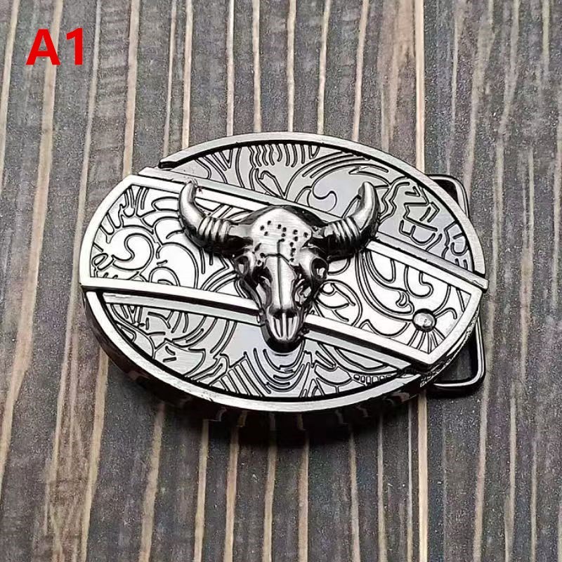 Male waist belt smooth buckle personalized student youth waist belt buckle