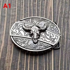 Male waist belt smooth buckle personalized student youth waist belt buckle