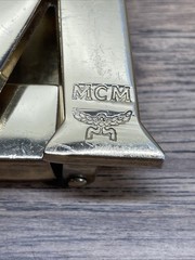 MCM Gold Tone Belt Buckle No Belt Men&rsquo;s Accessories KG