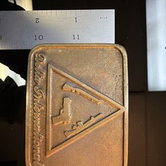 Vintage – Delta International – Belt Buckle 2in Tactical Firearms Collectible