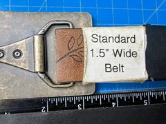 Letter EXP Monogram Scroll Ornate Pattern Silver Tone Rectangular Belt Buckle