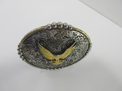 Vintage Western Eagle Belt Buckle – Rodeo Style Cowboy Cowgirl Accessory