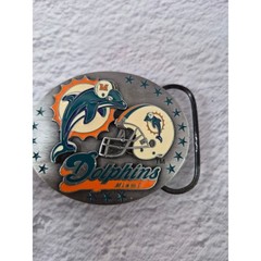 Vintage 1997 Miami Dolphins Siskiyou Belt Buckle Limited Edition NFL No 3445