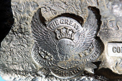 Train Locomotive Belt Buckle The Great American Buckle Co. Chicago 1981