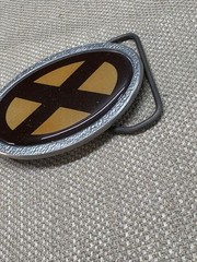 X Men Symbol Club Belt Buckle Collectible Concepts 2000 Buckle 2 1/2&Prime;