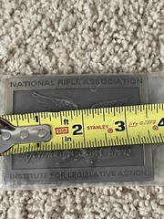 New NRA National Rifle Association Belt Buckle Legislative Action 0824