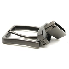 UUYYEO Alloy Clamp Belt Buckle approx 3.5 cm in inner diameter, Silver