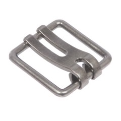 1 3/4&Prime; Double Wide Flat Prong Square Belt Buckle