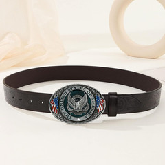 The United State of American Flag Belt Buckle Patriotic Eagle Western Cowboy Buc