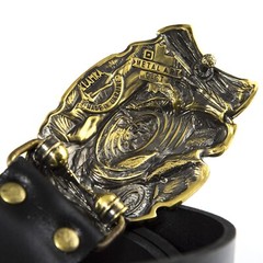 Brass belt buckle Catfish, fisherman belt buckle, fisherman gift, hunting