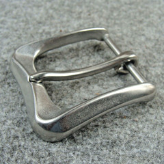 Stainless Steel Pin Belt Buckle Men&rsquo;s Belt Buckles For 1.5&Prime; Belt With Belt Loop
