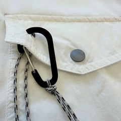 Sturdy Multi-Purpose Aluminum-Alloy Spring-Loaded Aluminum Alloy Climbing Buckle