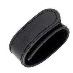 TACNEX Genuine Leather Belt Keeper 1 3/8&Prime; – 1 1/2&Prime; Wide Men&rsquo;s 1 pcs, Black