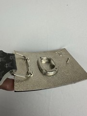 PRAYING HANDS BELT BUCKLE BOTTLE OPENER DEADSTOCK 187