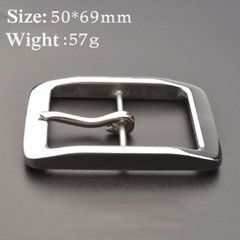 Stainless Steel Belt Buckle Men&rsquo;s Pin Belt Buckles Fits For 1.5 inches Belt