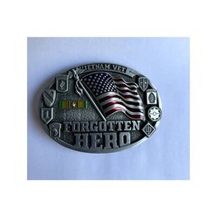 Vietnam Vet Forgotten Hero Belt Buckle