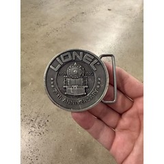 Vintage 1975 Lionel Trains 75th Anniversary Belt Buckle