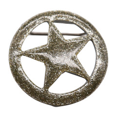 Men Women Belt Buckle Silver Metal Texas Lone Star Glitter Teen Kids Style TX