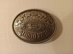 2005 Jack Daniel&rsquo;s Old No. 7 Brand Whiskey 5008JD Belt Buckle