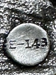 PEWTER BELT BUCKLE, « TROUT » 3-D DESIGN, SISKIYOU-BERGAMOT USA