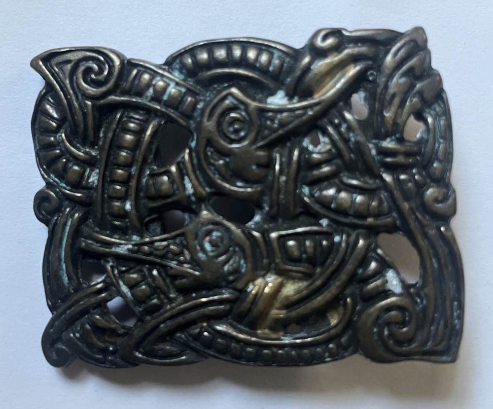 Metal Celtic Knot Belt Buckle