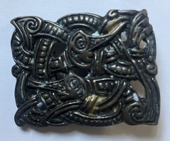 Metal Celtic Knot Belt Buckle