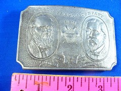 Vintage Wells Fargo Founders 1852-1902 Belt Buckle