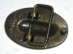 VTG, « LEE – MADE in the USA, Since 1950, » LOGO BELT BUCKLE, (1.25&Prime; x 2.25&Prime;)