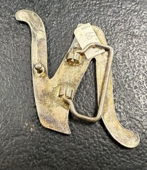 Bold Capital Letter « N » Cut-Out Belt Buckle – Stylish & Unique Accessory!