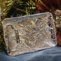 Four Aces Western Belt Buckle Poker Cards Cowboy Buckle Fashion Rodeo Jeans